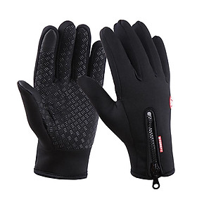 Hình ảnh Găng tay giữ ấm, chống nước, có cảm ứng - Bao tay phượt tránh gió đi xe máy unisex nam nữ