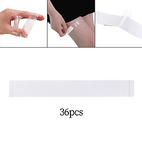 36x Invisible Cloth Tape Double Sided Adhesive Clear Lingerie Tape Safe
