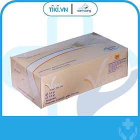 Mua Găng tay y tế không bột phủ Polymer Vglove size M