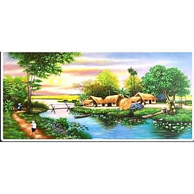Tranh đính đá hạnh phúc bình phúc - LV315