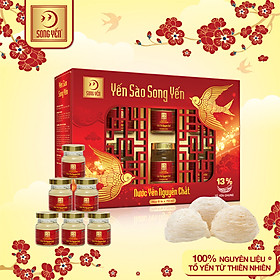 Nước Yến Nguyên Chất 13% Song Yến (Lốc 6 x 70ml)