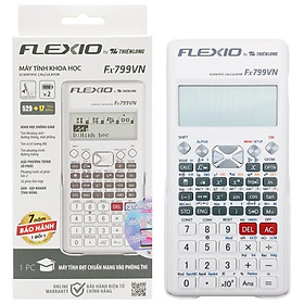 Máy Tính Khoa Học Flexio - Thiên Long Fx799VN - Màu Trắng