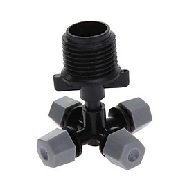Mua Thiết bị tưới phun sương 4 đầu kèm đầu Ren 21 Tưới lan  tưới nhà kính