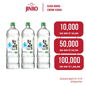[CHÍNH HÃNG] Soju Hàn Quốc JINRO CHAMISUL FRESH 1.8L 25%