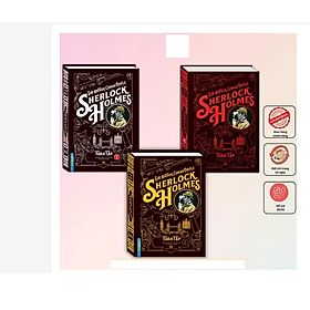 Sách - Combo Sherlock Holmes (trọn bộ 3 cuốn) bìa cứng