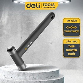 Búa Lùn Nguyên Khối Deli Chính Hãng - Đóng Đinh, Nhổ Đinh Dễ Dàng, Tiện Dụng - Nhỏ Gọn, Tay Cầm Bọc Cao Su - DL441008