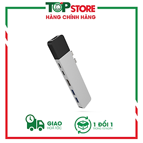 Cổng Chuyển HyperDrive Net 6-in-2 Hub For USB-C MacBook Pro 2016/ 2017/ 2018 (GN28N) CHÍNH HÃNG