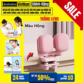 Giá Đỡ Cằm Chống Cận Thị, Dụng Cụ Chống Gù – Tặng Kèm 3 Con Cá Heo Luyện Chữ Cho Học Sinh Chính Hãng dododios