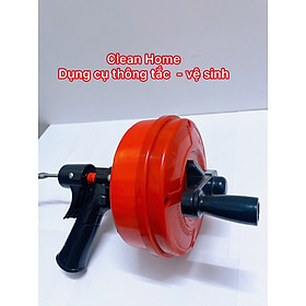Mua Dụng Cụ Thông Cống Chuyên Nghiệp Phi 8 Dài 5m Đầu Lò Xo  dụng cụ thông cống  thông tắc ống nước dây thông tắc cống lò xo