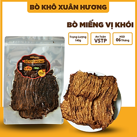 Khô bò khô miếng loại 1, thịt bò khô miếng que vị khói đặc biệt Xuân Hương