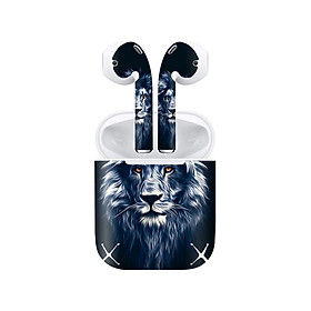 Mua Miếng dán skin chống bẩn cho tai nghe AirPods in hình thiết kế - atk311 (bản không dây 1 và 2)