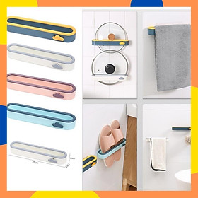 Mua Kệ đa năng dán tường treo nắp nồi   khăn lau mặt  giầy dép tiện lợi không cần lắp đặt - K08