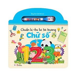 Chuẩn Bị Cho Bé Tới Trường – Chữ Số (Bìa Cứng)