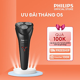 Máy cạo râu du lịch cầm tay Philips S110302 - Êm ái - An Toàn - Chính hãng