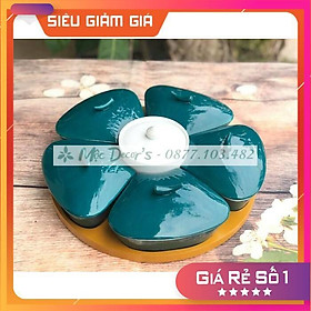 Mua HŨ ĐỰNG MỨT KHAY SỨ HOT HOA MAI ĐẸP -KS38