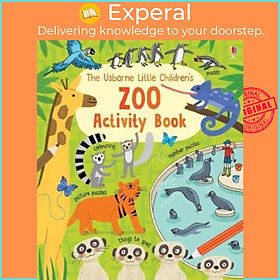 Sách - Little Children's Zoo Activity Book by Rebecca Gilpin (UK edition, paperback)