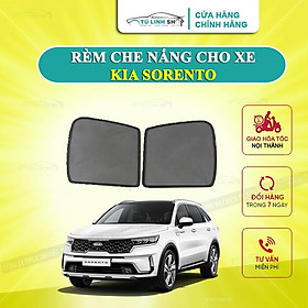 Rèm che nắng nam châm cho xe Kia Sorento, bộ 4 tấm cho 4 cửa, hàng loại 1 cao cấp nhất, vừa khít kính