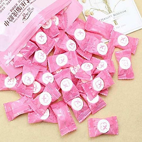 Mua GÓI 30 VIÊN KHĂN GIẤY NÉN HÌNH KẸO HỒNG