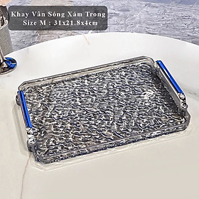 Mua Khay Nhựa Có Tay Nắm Dạng Vân Gợng Sóng Mẫu Mới