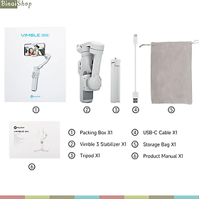 Mua Feiyu Vimble 3SE - Gimbal Chống Rung Cho Smartphone  Tải Trọng 260g  Sử Dụng 10 Giờ - Hàng chính hãng