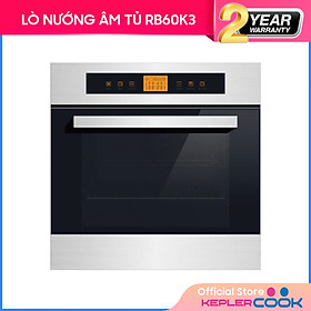 Lò nướng âm tủ Keplercook RB60K3  tiêu chuẩn Châu Âu (60cm)- Hàng chính hãng. 