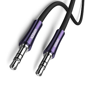 Mua Ugreen UG80850AV171TK 1M 2 đầu 3.5mm dương màu Đen Cáp âm thanh cao cấp đầu mạ bạc - HÀNG CHÍNH HÃNG
