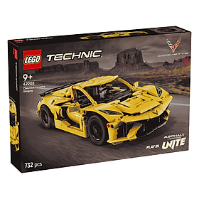 LEGO TECHNIC 42205 Đồ Chơi Siêu Xe Chevrolet Corvette Stingray (732 chi tiết)