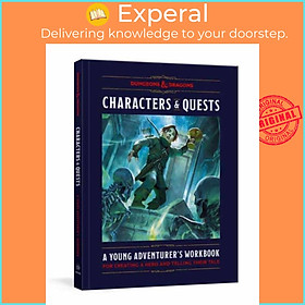 Sách - Characters & Quests (Dungeons & Dragons) - A Young Adventu by Official Dungeons & Dragons (UK edition, hardcover)