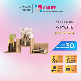 Mua Giá đỡ sách treo tường thiết kế nhỏ gọn SMLIFE Wayette