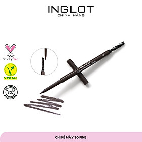 Chì kẻ chân mày màu tự nhiên lâu trôi So Fine Inglot 0.09g