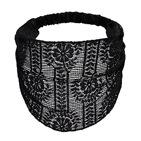 Wide Flower Turban Headband Headwrap For Women Hair Accessories