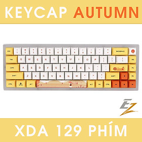 Mua KeyCap PBT XDA AUTUMN EZPC 129 Phím Cho Bàn Phím Cơ