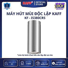 Máy hút mùi độc lập dạng ống inox cảm ứng KAFF KF-IS380CRS - Hàng Chính Hãng