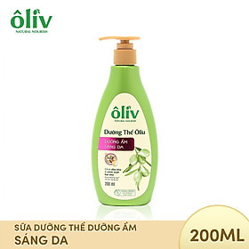 Sữa Dưỡng Thể Dưỡng Ẩm Sáng Da Ôliv Natural Nourish (200ml)