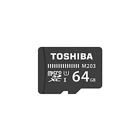 Thẻ nhớ Micro SDHC Toshiba M203 64GB 100MB/s - Hàng chính hãng