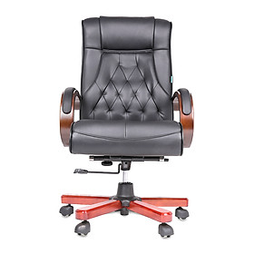Mua Ghế giám đốc nhập khẩu chân gỗ MNEC-18023-U