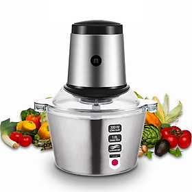Mua Máy xay thịt đa năng cối inox Mishio MK157 1.8L - Hàng chính hãng