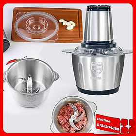 Mua Máy Xay Thịt 4 Lưỡi - Dung Tích 2 Lít - Công Suất 300W - Loại Tốt