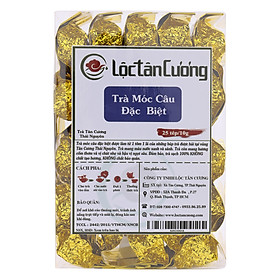 Đặc Sản Thái Nguyên - Hộp Trà Móc Câu Đặc Biệt Lộc Tân Cương (25 Tép Nhỏ) - Trà Thái Nguyên