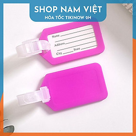 Thẻ Hành Lý Chống Thất Lạc Tối Giản 9*5cm - Giá Rẻ, Đa Dạng Màu Sắc và Thiết Kế Thông Minh, Bảo Vệ Hành Lý Của Bạn
