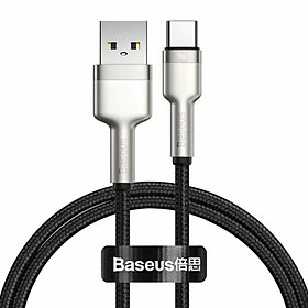 Mua Dây sạc nhanh type c pd66w 6a Baseus - cáp sạc bọc dù dài 1m 2m chống gập đứt cho samsung oppo xioami ...vv - hàng chính hãng