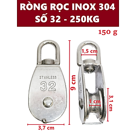 Mua Ròng rọc INOX 304 số 32