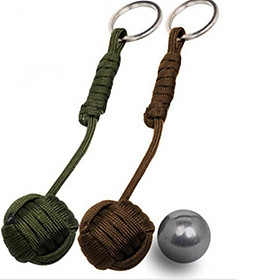 Mini monkey fist key chain Car Keychain