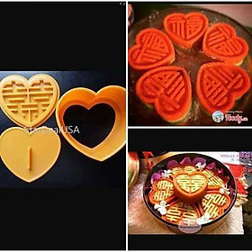 Mua Khuôn xôi hoa hồng  trái tim