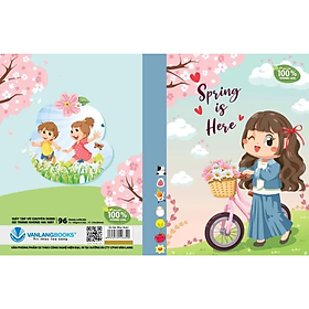 Tập Học Sinh Vanlangbooks 96 Trang Định Lượng 100 5 Ôly - Cô Gái Mùa Xuân