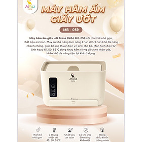 Máy làm ấm khăn ướt Moaz bebe MB - 059