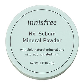 Phấn Phủ Kiềm Dầu Dạng Bột Khoáng Innisfree No Sebum Mineral Powder 5g - 131170490
