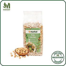 Đậu Gà Hữu Cơ Markal Túi 500g - Đậu Chickpeas Nấu Soup, Salad, Sữa Hạt, Bánh Hoặc Snack, Ăn Chay, Healthy, Giàu Dinh Dưỡng
