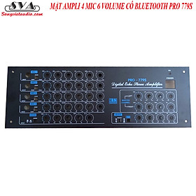 Mua MẶT AMPLI 4 MIC 6 VOLUME