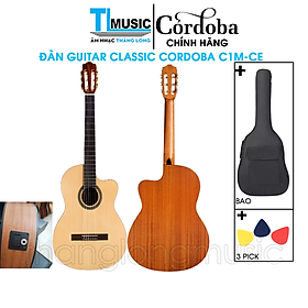 Mua Đàn Guitar Classic Cordoba C1M - CE (Tặng kèm bao 3 lớp và 3 Pick gảy) - Hàng Chính Hãng